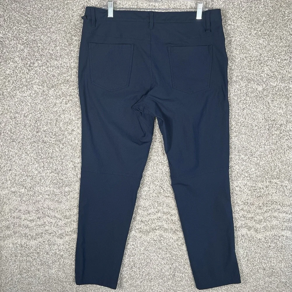 Lululemon ABC Pant Slim Fit Mens 34 Warpstreme Blue Golf Casual Athletic
